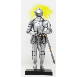 Model Plastikowy - ATLANTIS Models Figurka 1:8 Silver Knight - AMCA471